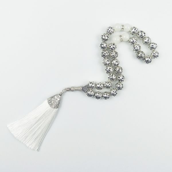 tesbih store 10mm silver plated prayer beads with red tassel tasbih tesbih tasbeeh subha misbaha islamic for wedding gift, Golden;silver
tesbih store 10mm silver plated prayer beads with red tassel tasbih tesbih tasbeeh subha misbaha islamic for wedding gift, Golden;silver