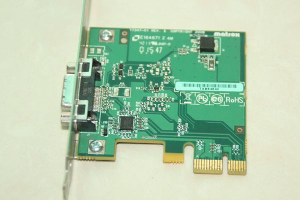 100% tested work perfect for matrox y7347-01 rev.b pcie/adp 
100% tested work perfect for matrox y7347-01 rev.b pcie/adp