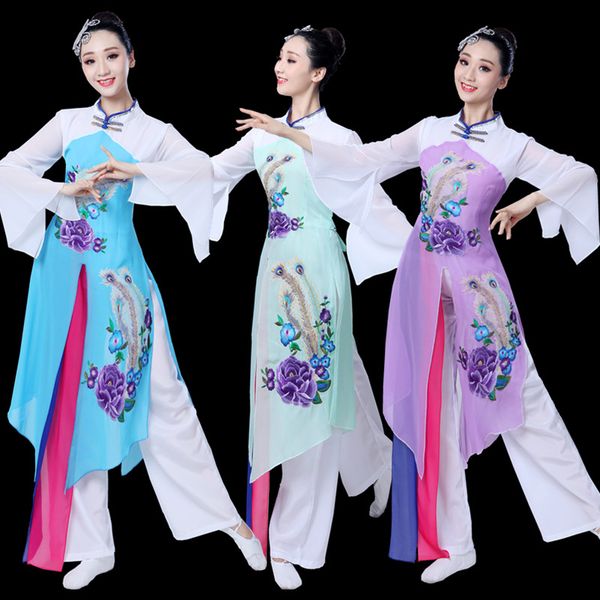 chinese style hanfu classical dance costumes female elegant yangko clothing fan dance performance clothing costume, Black;red
chinese style hanfu classical dance costumes female elegant yangko clothing fan dance performance clothing costume, Black;red