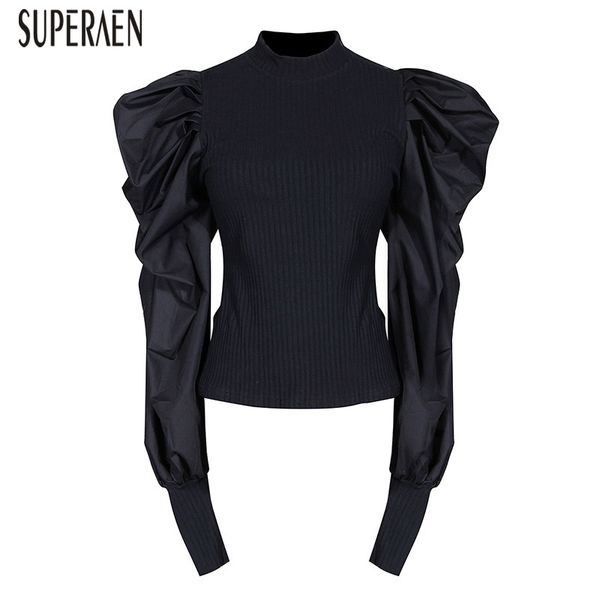superaen fashion europe pullovers sweaters women winter and autumn new 2019 ladies sweaters puff sleeves solid color knit, White;black
superaen fashion europe pullovers sweaters women winter and autumn new 2019 ladies sweaters puff sleeves solid color knit, White;black