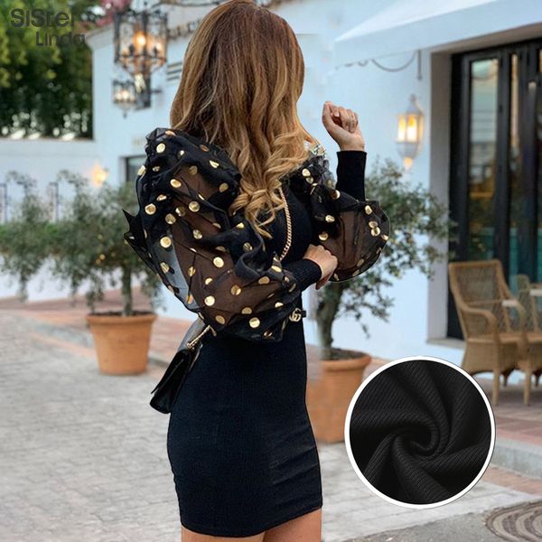 sisterlinda patchwork mesh lace up dress women o-neck lantern sleeve bodycon mini dresses mujer 2020 club party night dress, Black;gray
sisterlinda patchwork mesh lace up dress women o-neck lantern sleeve bodycon mini dresses mujer 2020 club party night dress, Black;gray