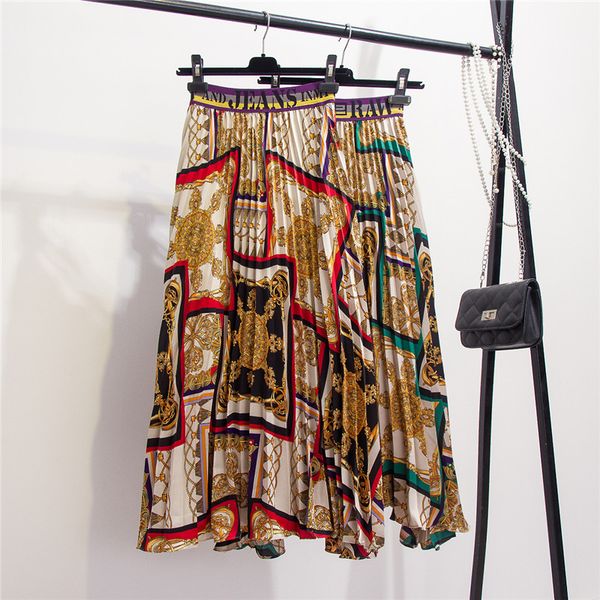 retro broken flower a-line pleated half-length skirt ladies 2019 summer printing high-waisted skirt girls students skirts, Black
retro broken flower a-line pleated half-length skirt ladies 2019 summer printing high-waisted skirt girls students skirts, Black