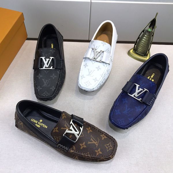 new men fashion luxury sports shoes real leather flat metal button peas shoes classic platform casual shoes big size 11, Black
new men fashion luxury sports shoes real leather flat metal button peas shoes classic platform casual shoes big size 11, Black
