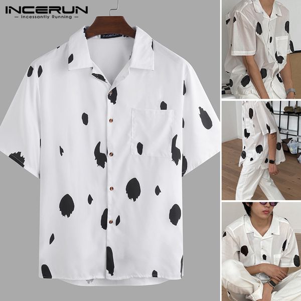 men summer short sleeve shirt causal floral printed shirt loose buttons breathable chic blouse man fashion camisa plus size, White;black
men summer short sleeve shirt causal floral printed shirt loose buttons breathable chic blouse man fashion camisa plus size, White;black