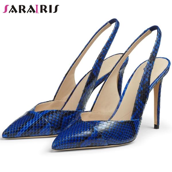 sarairis female cover toe brand sandals snake print high heels back strap sandals women pointed toe fashion dress shoes woman, Black
sarairis female cover toe brand sandals snake print high heels back strap sandals women pointed toe fashion dress shoes woman, Black