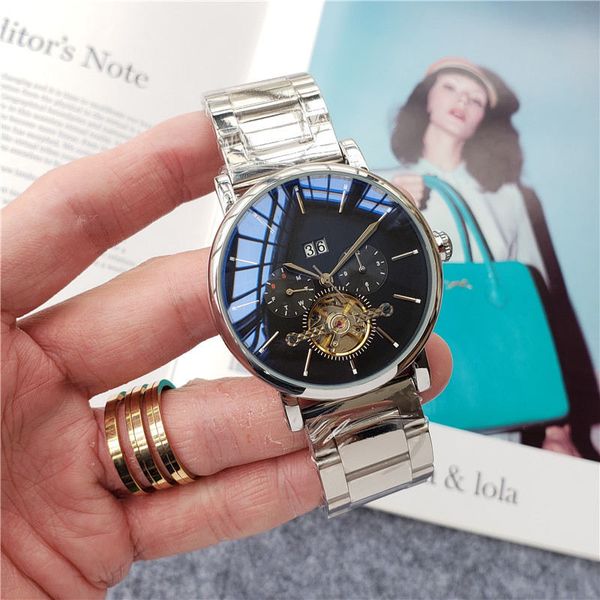 wholesale men fashion watch stainless steel tourbillon automatic movement watches all dial work male sport wristwatch clock, Slivery;brown
wholesale men fashion watch stainless steel tourbillon automatic movement watches all dial work male sport wristwatch clock, Slivery;brown