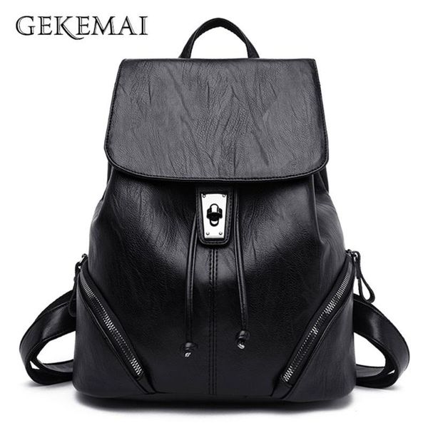 fashion leather backpack female string school bag for girls sac a dos leisure travel bags for women 2020 mochilas
fashion leather backpack female string school bag for girls sac a dos leisure travel bags for women 2020 mochilas