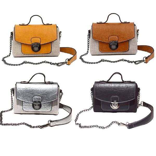 women cross body bags handbag retro style pu leather female shoulder bag msj99