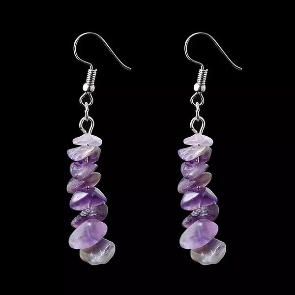 trendy women jewelry chalcedony amethyst tiny bead silver earrings natural stone colorful female gold chain earrings
trendy women jewelry chalcedony amethyst tiny bead silver earrings natural stone colorful female gold chain earrings