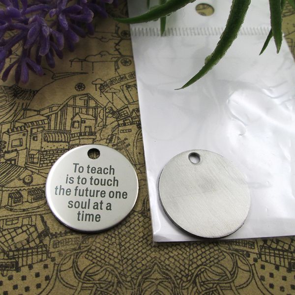 40pcs--"to teach is to touch the future"stainless steel charms more style for choosing diy charms pendants for necklace, Bronze;silver
40pcs--"to teach is to touch the future"stainless steel charms more style for choosing diy charms pendants for necklace, Bronze;silver