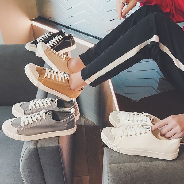 2018 spring men casual canvas shoes sports korean-style classic men's shoes students versatile low breathable cloth shoe, Black
2018 spring men casual canvas shoes sports korean-style classic men's shoes students versatile low breathable cloth shoe, Black