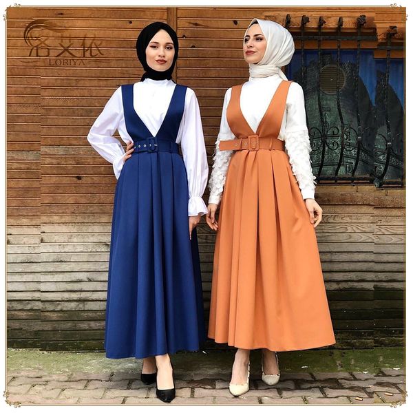 high waist abaya muslim skirt women suspender skirt maxi pencil middle east bodycon abaya long midi skirts party ramadan, Red
high waist abaya muslim skirt women suspender skirt maxi pencil middle east bodycon abaya long midi skirts party ramadan, Red