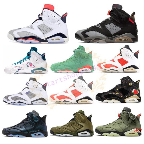 new men black infrared 6 6s basketball shoes mens cny carmine gatorade green tinker unc black cat designer trainers sneakers us 7-13
new men black infrared 6 6s basketball shoes mens cny carmine gatorade green tinker unc black cat designer trainers sneakers us 7-13