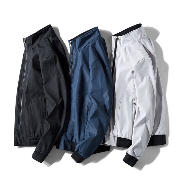 2019 fashion men's jackets pure color autumn casual fashion patchwork jacket solid zipper outwear coat drop shipping july18, Black;brown
2019 fashion men's jackets pure color autumn casual fashion patchwork jacket solid zipper outwear coat drop shipping july18, Black;brown