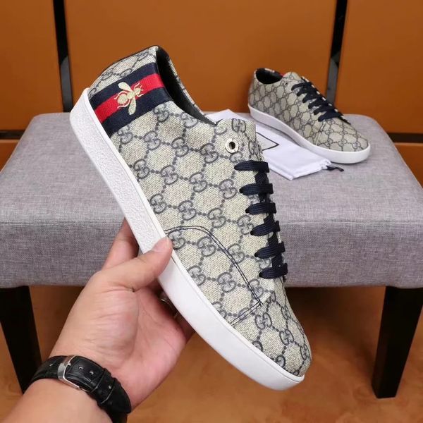 ace leather sneaker white leather shoes gold bee embroidery sneakers designer shoes for men quality, Black
ace leather sneaker white leather shoes gold bee embroidery sneakers designer shoes for men quality, Black