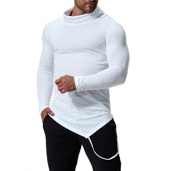 sleeve spring mens clothes solid t high neck long slim apparel shirt irregularity irregularity fashion hjwps, Black
sleeve spring mens clothes solid t high neck long slim apparel shirt irregularity irregularity fashion hjwps, Black