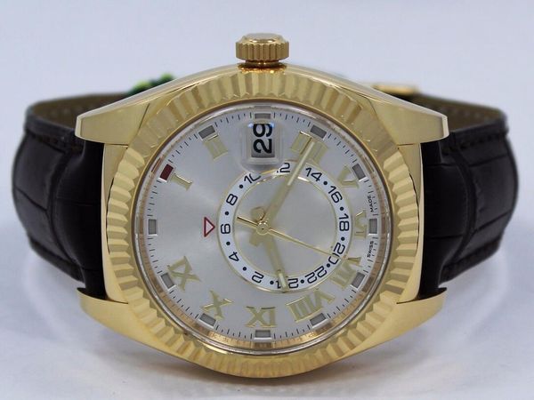 factory supplier luxury wristwatches sapphire perpetual 42mm 326138 automatic mechanical mens men's watch watches, Slivery;brown
factory supplier luxury wristwatches sapphire perpetual 42mm 326138 automatic mechanical mens men's watch watches, Slivery;brown