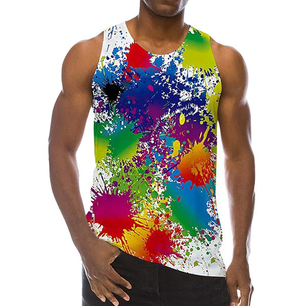 tank men 3d colourful printing summer vest bodybuilding gym clothing musculation sleeveless tank fitness clothing, White;black
tank men 3d colourful printing summer vest bodybuilding gym clothing musculation sleeveless tank fitness clothing, White;black