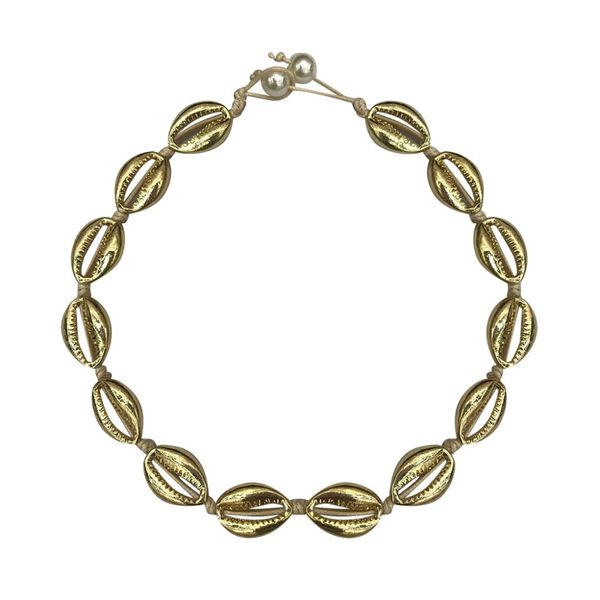 selling bohemian vintage plated necklace metallic gold pearl shell necklace women jewelry choker elegant ornaments neckla@50, Black
selling bohemian vintage plated necklace metallic gold pearl shell necklace women jewelry choker elegant ornaments neckla@50, Black