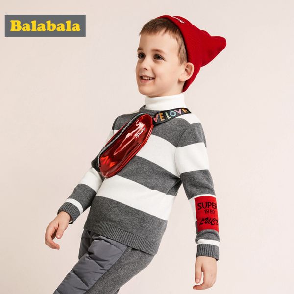 balabala toddler boy 100% cotton stripe waffled sweater kids pullover sweater ribbed crewneck cuffs and hem embroidery at sleeve, Blue
balabala toddler boy 100% cotton stripe waffled sweater kids pullover sweater ribbed crewneck cuffs and hem embroidery at sleeve, Blue