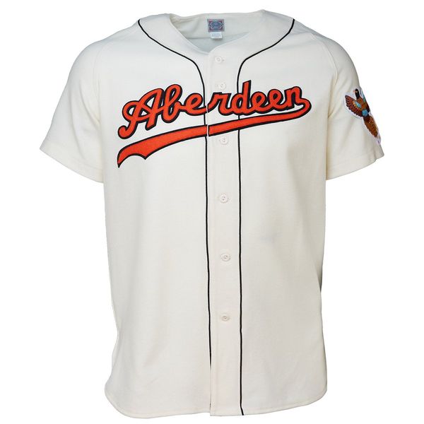 aberdeen pheasants 1958 home jersey 100% stitched embroidery logos vintage baseball jerseys custom any name any number, Blue;black
aberdeen pheasants 1958 home jersey 100% stitched embroidery logos vintage baseball jerseys custom any name any number, Blue;black