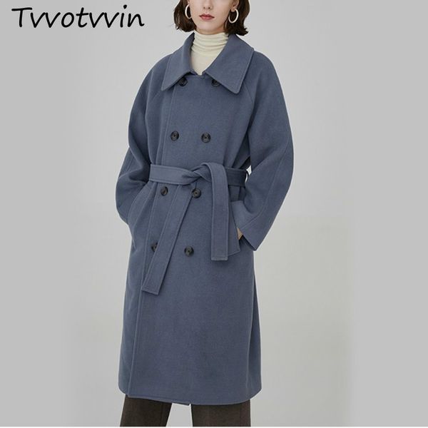 2019 new spring winter lapel long sleeve blue pocket split joint loose big size woolen coat women parkas fashion l615, Black
2019 new spring winter lapel long sleeve blue pocket split joint loose big size woolen coat women parkas fashion l615, Black
