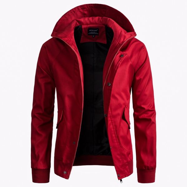 2019 autumn men's hooded jackets european size men's pilot coat hoodie brand casual hip hop streetwear zipper jackets, Black;brown
2019 autumn men's hooded jackets european size men's pilot coat hoodie brand casual hip hop streetwear zipper jackets, Black;brown
