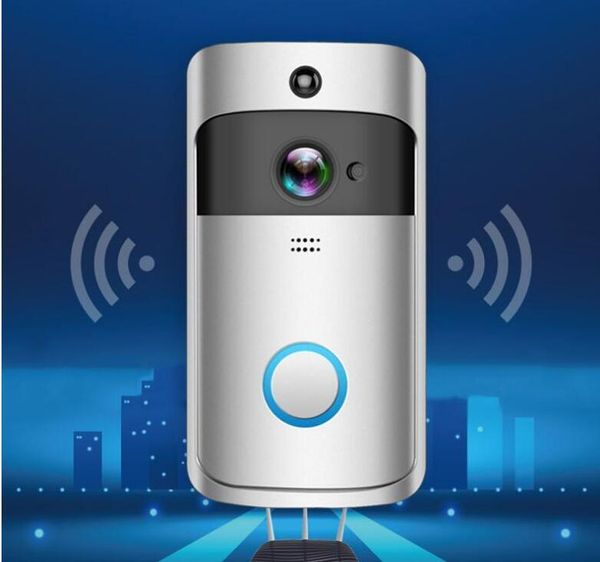 hd 720p wifi video doorbell camera ir night vision two-way audio battery operation door phone intercom
hd 720p wifi video doorbell camera ir night vision two-way audio battery operation door phone intercom