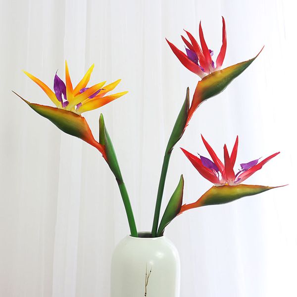 2pcs/pack pu fake strelitzia flowers bird of paradise artificial plant 55cm simulation flower wedding decoration multicolor jh84
2pcs/pack pu fake strelitzia flowers bird of paradise artificial plant 55cm simulation flower wedding decoration multicolor jh84