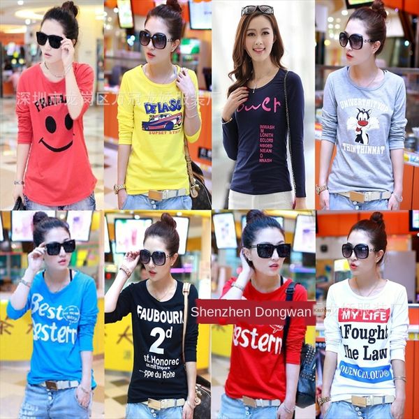 1688 season printed long sleeve 1-5 yuan 1688 season women's t-shirt women's printed long sleeve t-shirt clothes 1-5 yuan clothes, White
1688 season printed long sleeve 1-5 yuan 1688 season women's t-shirt women's printed long sleeve t-shirt clothes 1-5 yuan clothes, White