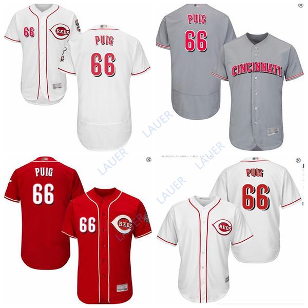wholesale men's reds #66 yasiel puig cincinnati new cool base stitched jersey grey red white, Blue;black
wholesale men's reds #66 yasiel puig cincinnati new cool base stitched jersey grey red white, Blue;black