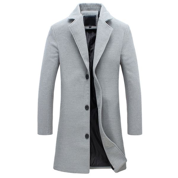 men jackets casual large size solid color long coat gentlemen lapels single breasted windbreaker, Black;brown
men jackets casual large size solid color long coat gentlemen lapels single breasted windbreaker, Black;brown