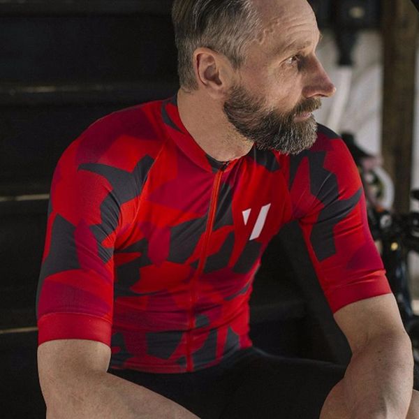 void camouflage cycling short sleeves cycling jerseys summer style for men mtb ropa ciclismo quick dry compressed bike wear, Black;red
void camouflage cycling short sleeves cycling jerseys summer style for men mtb ropa ciclismo quick dry compressed bike wear, Black;red