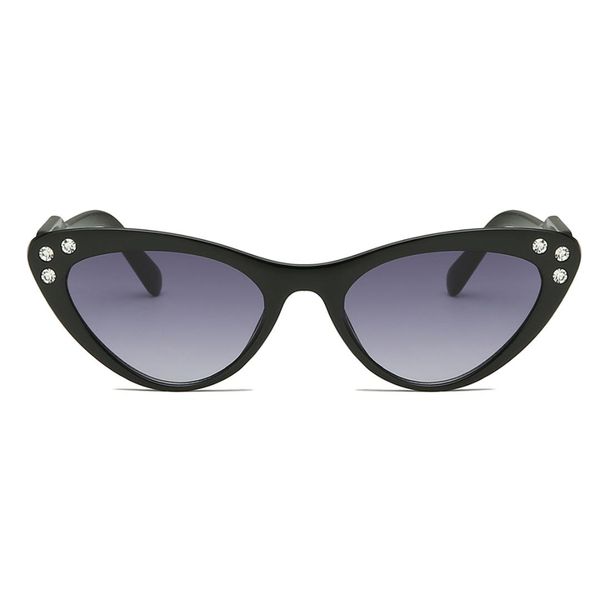 women fashion cat eye rhinestones sunglasses anti-uv sun protection sun glasses eyewear retro female mirror eyewear, White;black
women fashion cat eye rhinestones sunglasses anti-uv sun protection sun glasses eyewear retro female mirror eyewear, White;black