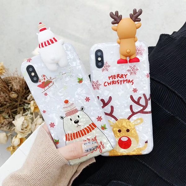 christmas pattern doll back cover for iphone 11 pro xs max 7 8plus phone case for iphone 7 8 6s shell
christmas pattern doll back cover for iphone 11 pro xs max 7 8plus phone case for iphone 7 8 6s shell