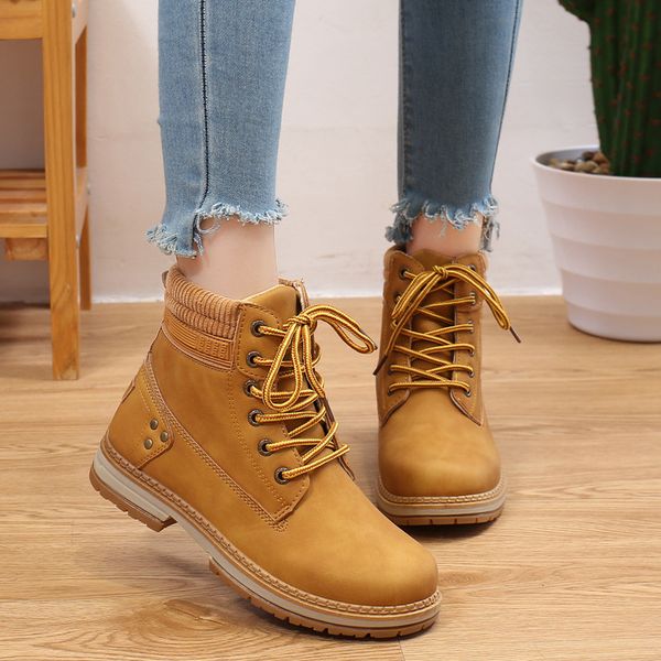women 's autumn and winter boots female british style boots women 's fashion ankle thick heel, Black
women 's autumn and winter boots female british style boots women 's fashion ankle thick heel, Black