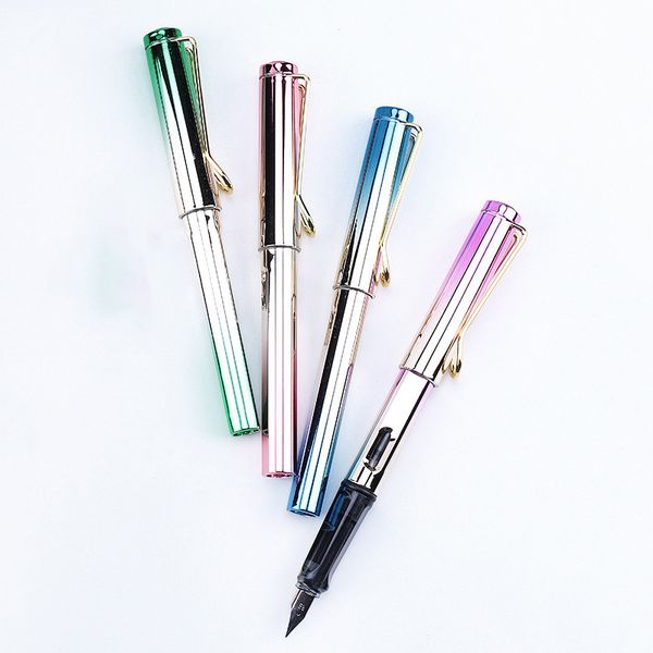 2020 new fountain pen brilliant color pen 0.5mm nib school student office stationery 12pcs
2020 new fountain pen brilliant color pen 0.5mm nib school student office stationery 12pcs