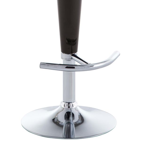 kitchen stools 2 units brown plastic patio benches