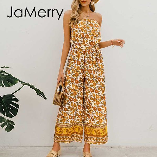 jamerry bohimian print strapless women long jumpsuit casual loose female tube sashes rompers summer boho beach ladies overalls, Black;white
jamerry bohimian print strapless women long jumpsuit casual loose female tube sashes rompers summer boho beach ladies overalls, Black;white