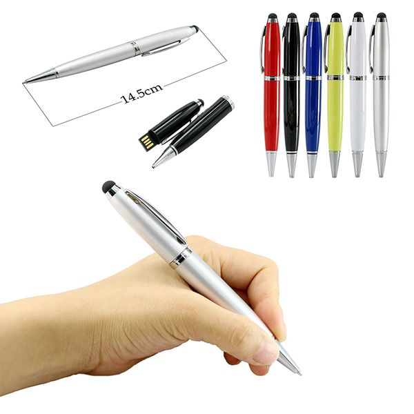 flash drive usb teacher gift metal pen flash memory stick 6 color pen pen drive 128gb 64gb 4gb 32g 16gb pendrive usb2.0 
flash drive usb teacher gift metal pen flash memory stick 6 color pen pen drive 128gb 64gb 4gb 32g 16gb pendrive usb2.0