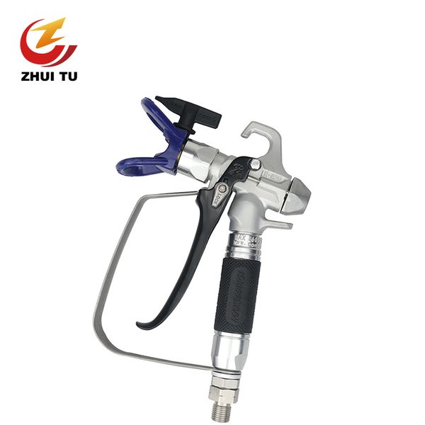 3600psi high pressure airless paint spray gun airbrush with 517 spray gun nozzle intake joint 360 rotation
3600psi high pressure airless paint spray gun airbrush with 517 spray gun nozzle intake joint 360 rotation