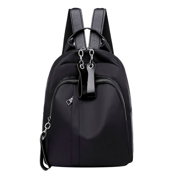 largecapacity fashion women's outdoor simple oxford cloth zipper solid color backpack travel bag for daily casual wearing #x2
largecapacity fashion women's outdoor simple oxford cloth zipper solid color backpack travel bag for daily casual wearing #x2