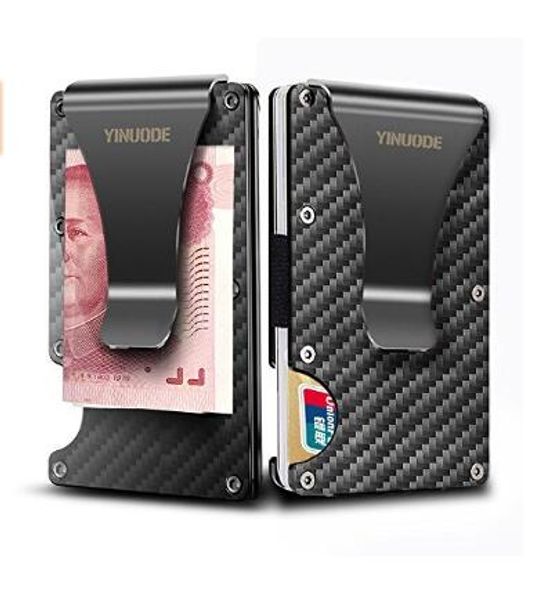 2020 new men's carbon fiber ultra-thin credit card holder rfid blocking, anti-scan metal wallet with money cash clip, q8001, Red;black
2020 new men's carbon fiber ultra-thin credit card holder rfid blocking, anti-scan metal wallet with money cash clip, q8001, Red;black