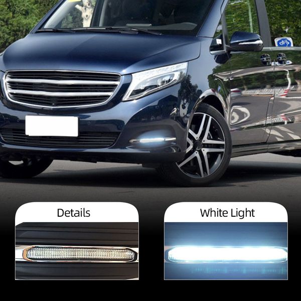 2pcs for mercedes benz v-class vito v250 v260 2016 2017 2018 2019 led drl daytime running lights front fog light lamp
2pcs for mercedes benz v-class vito v250 v260 2016 2017 2018 2019 led drl daytime running lights front fog light lamp