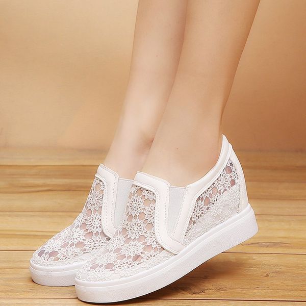 2019 new fashion womens shoes casual wedges mesh shoe slip on lady italian shoes with matching bags, Black
2019 new fashion womens shoes casual wedges mesh shoe slip on lady italian shoes with matching bags, Black