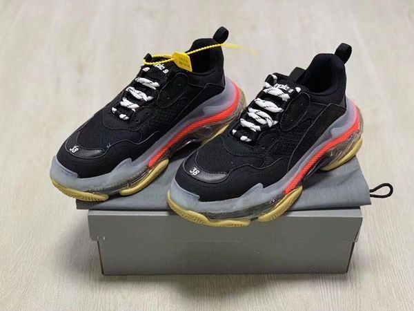 quality sell triple s designer shoes man real leather all black distressed designer sneaker women wam size 36-45 c22 01
quality sell triple s designer shoes man real leather all black distressed designer sneaker women wam size 36-45 c22 01