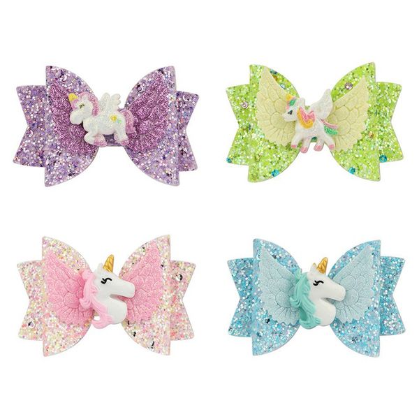 girl sequins unicorn hair clips hair bows shiny glitter clips cute elk unicorn hairpins kids princess accessory, Slivery;white
girl sequins unicorn hair clips hair bows shiny glitter clips cute elk unicorn hairpins kids princess accessory, Slivery;white