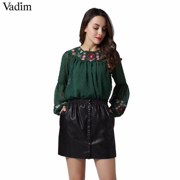 vadim women pu leather mini skirts pockets buttons elastic waist faldas european style fashion black pleated skirts bsq602, Black;gray
vadim women pu leather mini skirts pockets buttons elastic waist faldas european style fashion black pleated skirts bsq602, Black;gray