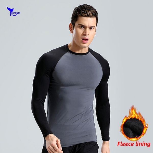 fleece lining compression running shirt men rashgard gym fitness long sleeves men's t shirt soccer jersey sportswear sport, Black;blue
fleece lining compression running shirt men rashgard gym fitness long sleeves men's t shirt soccer jersey sportswear sport, Black;blue