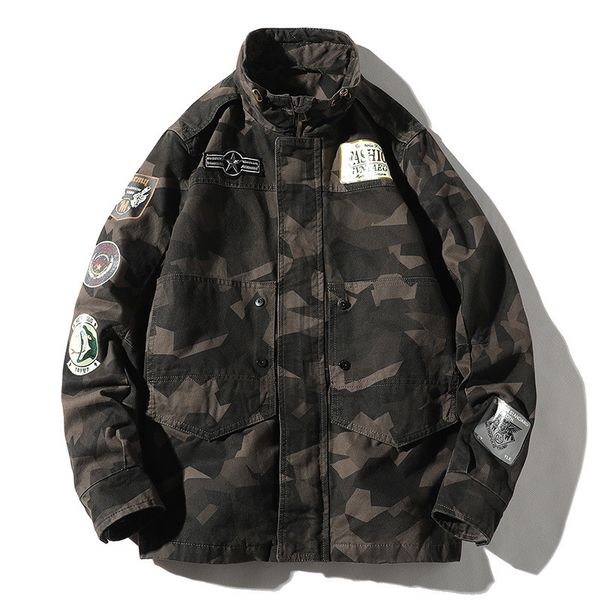 moruancle men fashion camouflage hip hop jackets style camo printed cargo jacket outerwear for male painted windbreaker, Black;brown
moruancle men fashion camouflage hip hop jackets style camo printed cargo jacket outerwear for male painted windbreaker, Black;brown